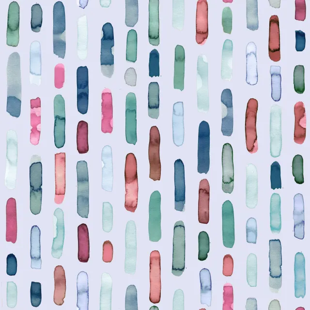 Sitzkissen Aquarell Pinselstrich Streifen