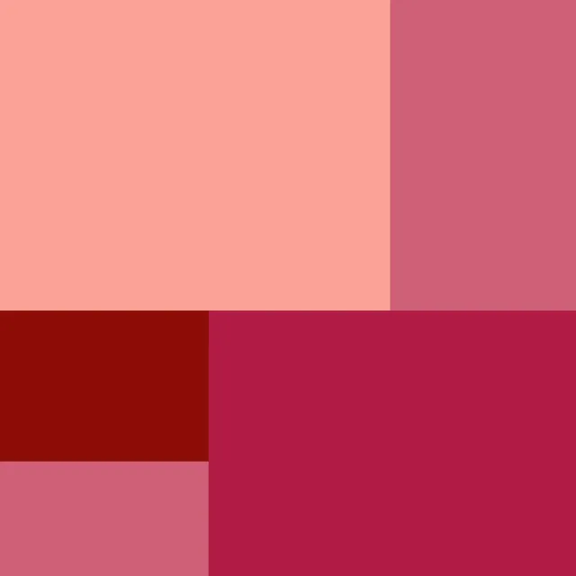 Tischläufer Patchwork Pura-Red