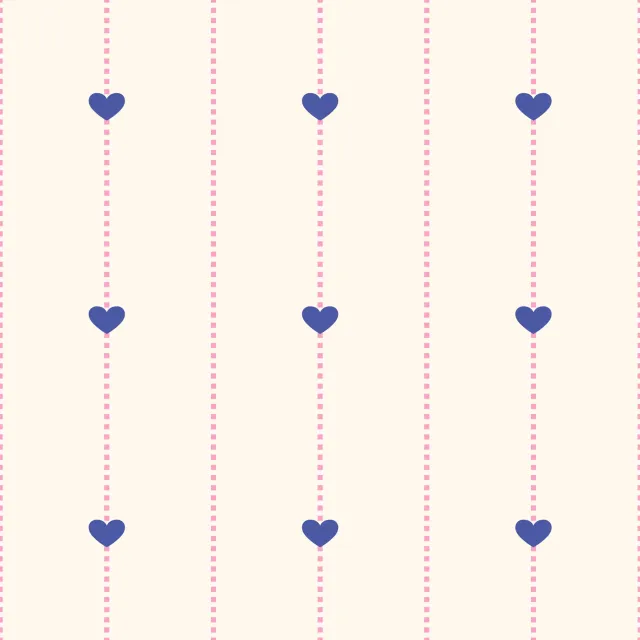 Geschirrtücher Streifen mit Herzen