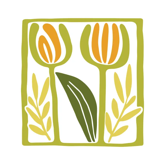 Servietten Minimalist  Tulip