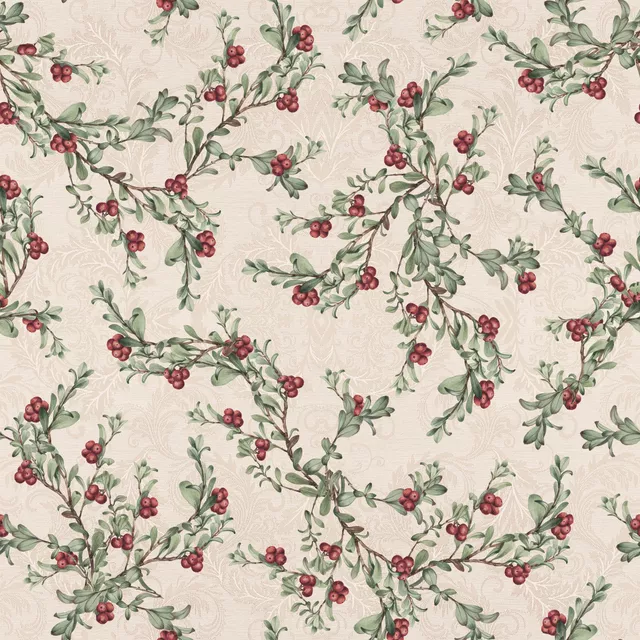 Tischläufer Christmas Mistletoe & Berries