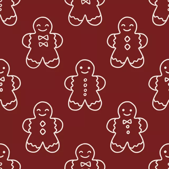 Kissen Lebkuchen Gingerbread Men