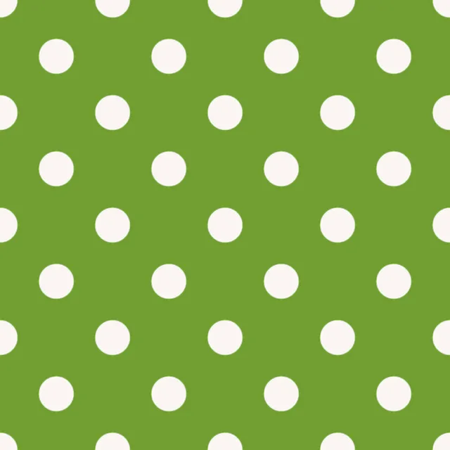 Bankauflage Punkte Polkadot Beige Grün