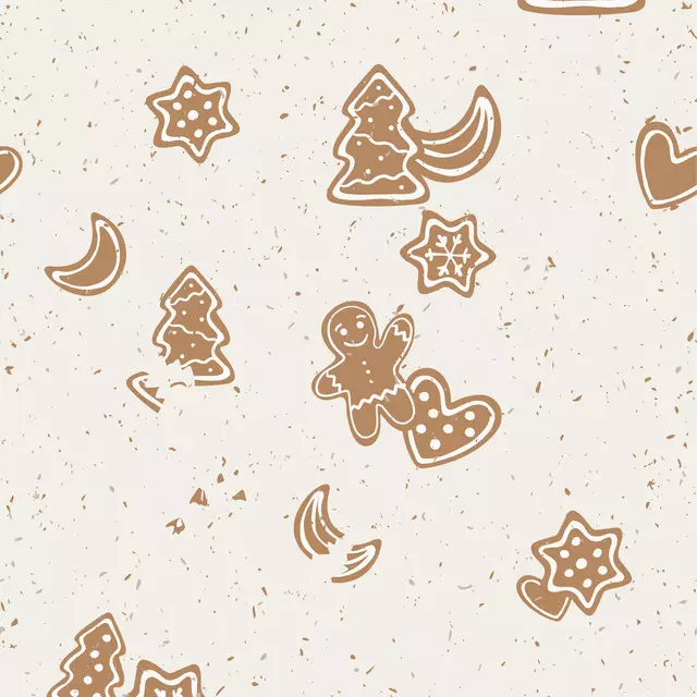 Servietten GINGERBREAD PATTERN