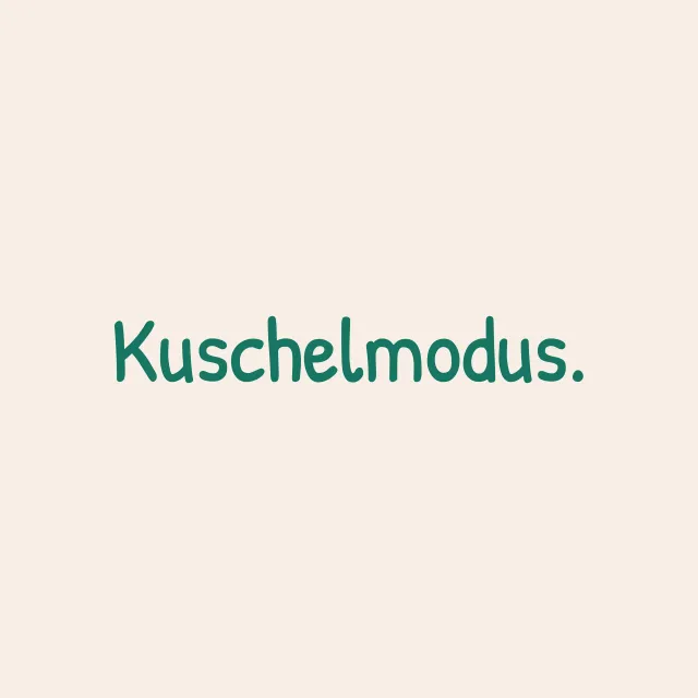 Kissen Kuschelmodus beige