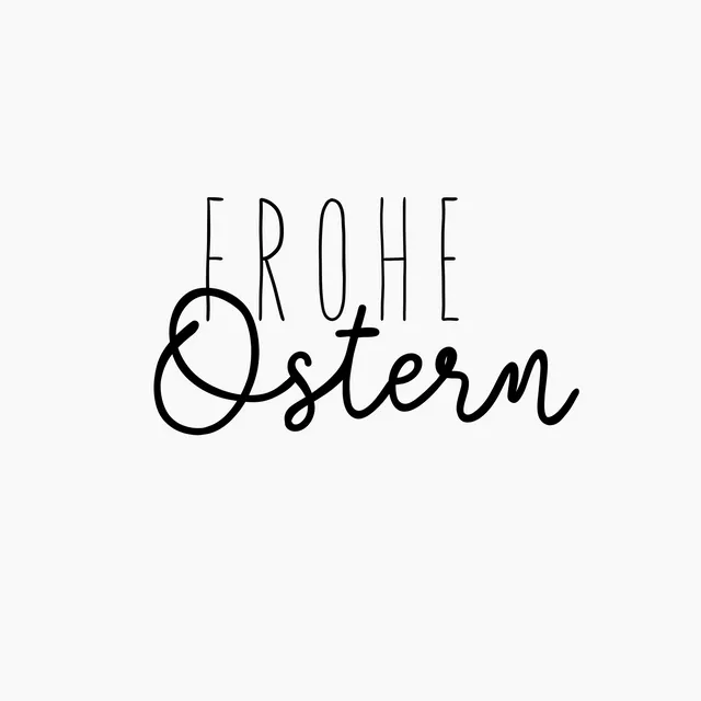 Kissen Frohe Ostern