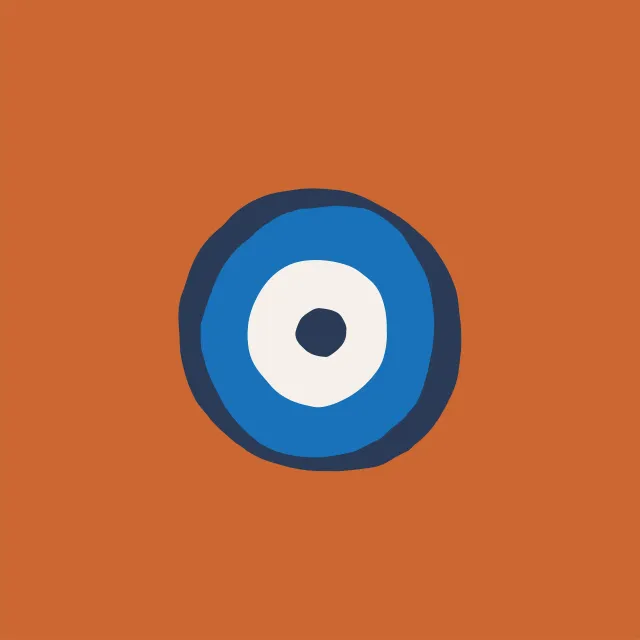 Geschirrtücher lucky eye symbol