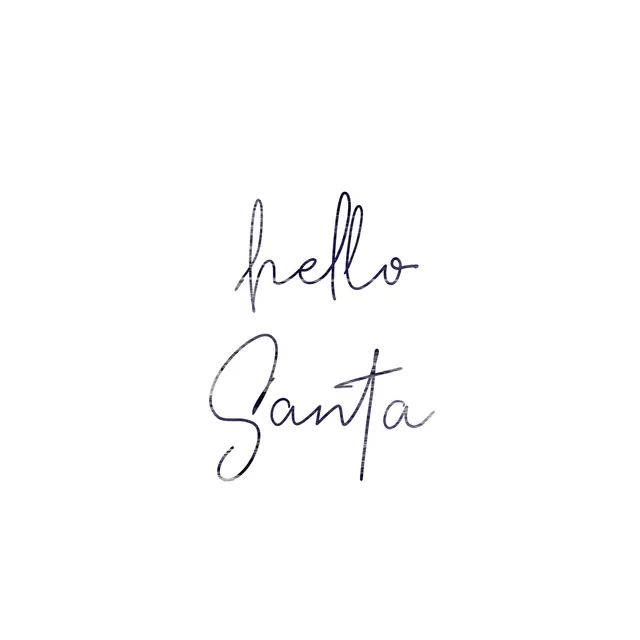 Kissen Hello Santa