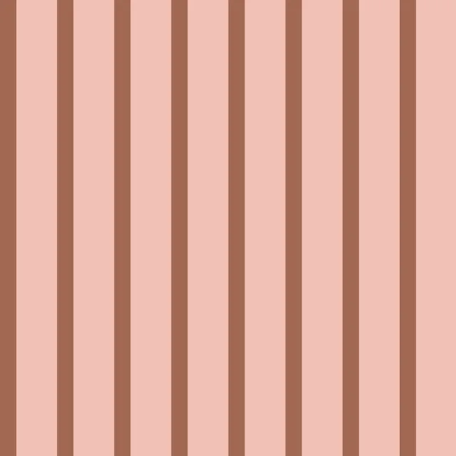 Dekovorhang Streifen Terrakotta