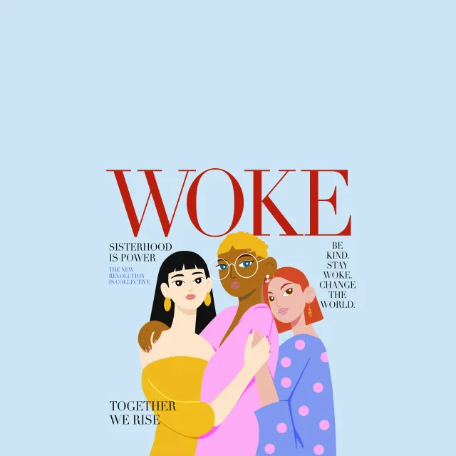 Kissen WOKE Zine Cover