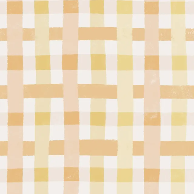 Bettwäsche Gelb-rosa Vichy-Karo