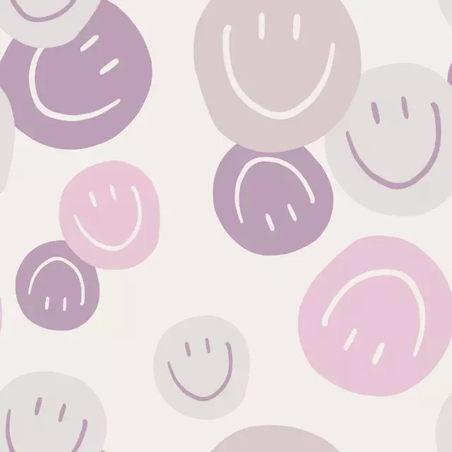 Sitzkissen Big Smile Pattern
