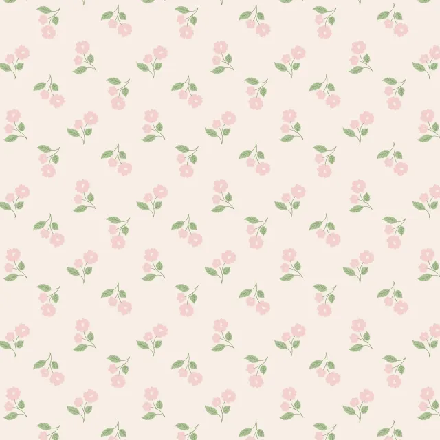 Sitzkissen Midsommar Blümchen Rosa