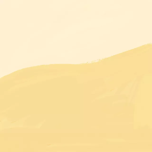 Kissen Color Flow gelb