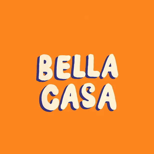 Kissen Bella Casa orange