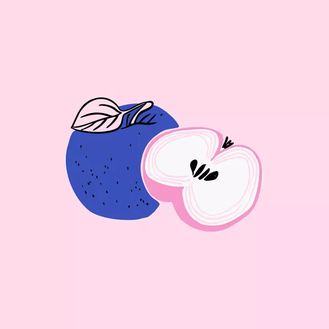 Kissen Apfel