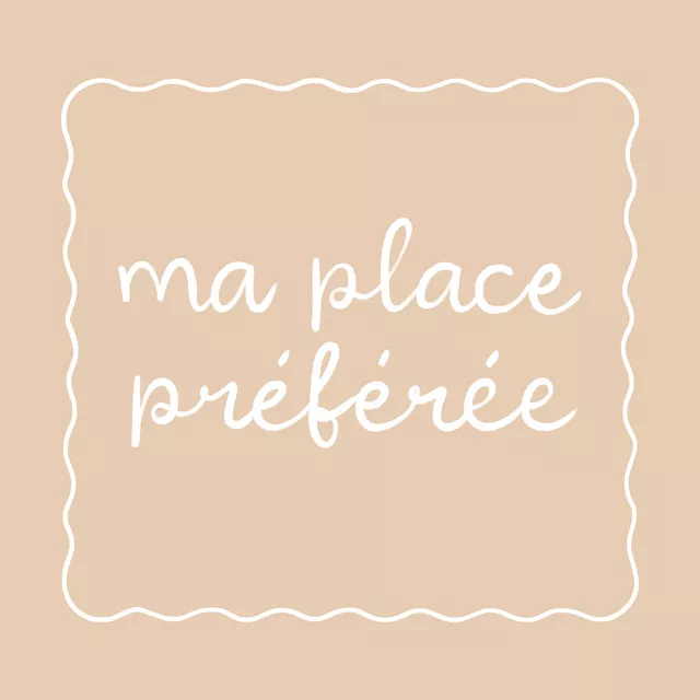 Kissen ma place préférée