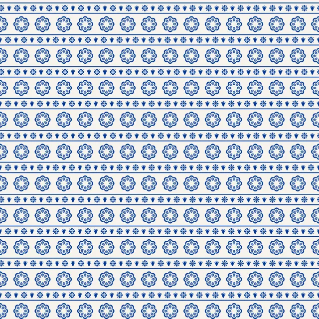 Dekovorhang Ornamentales Streifenmuster