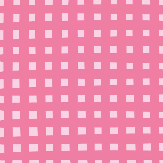 Kissen Checks Rosa
