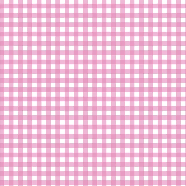 Raffrollo Mistletoe Gingham Rosa