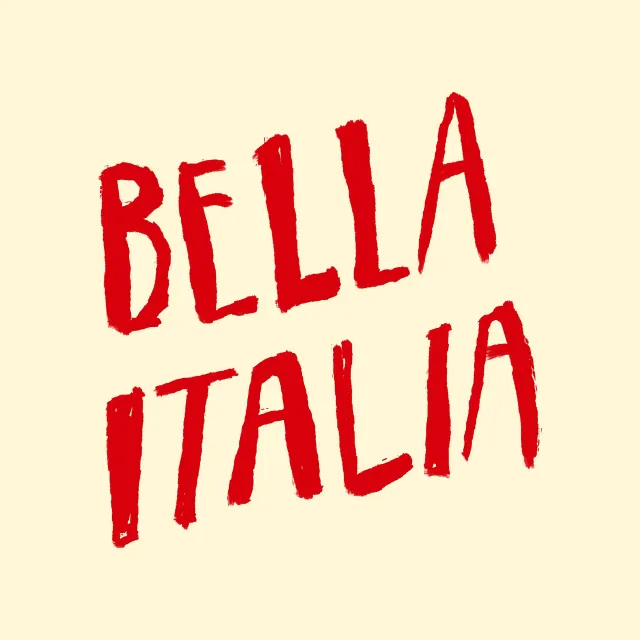 Geschirrtücher Red Bella Italia