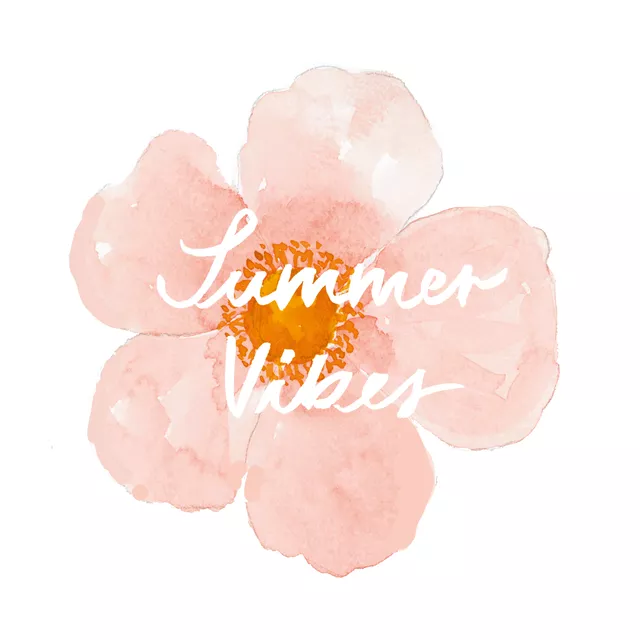 Kissen Summer Vibes Blume