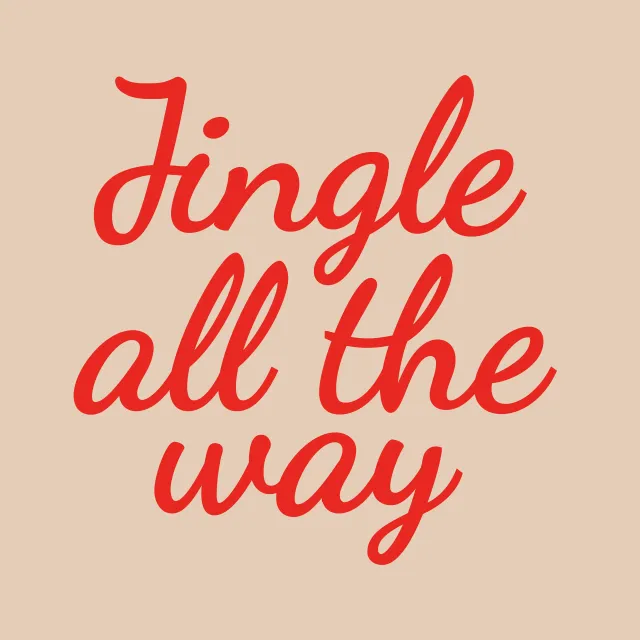 Kissen Christmas Jingle Noel Red