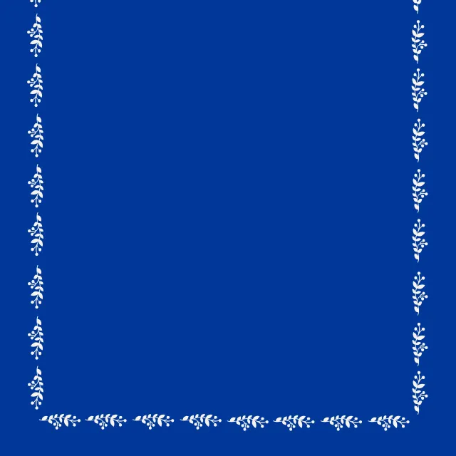 Tischdecke Blätterranken