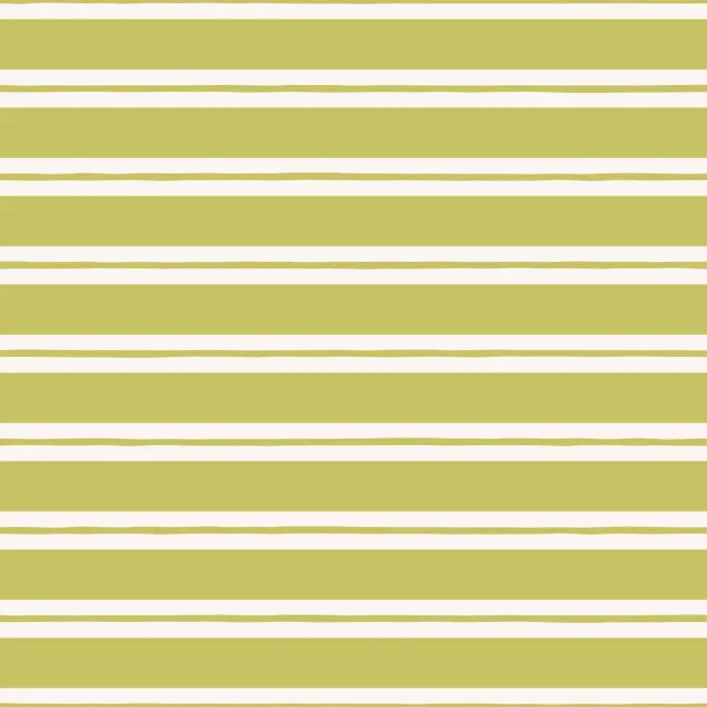 Bankauflage Streifen Beige Hellgrün