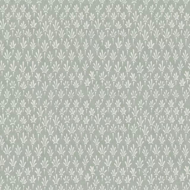 Kissen Fleur de Lys Grey Green