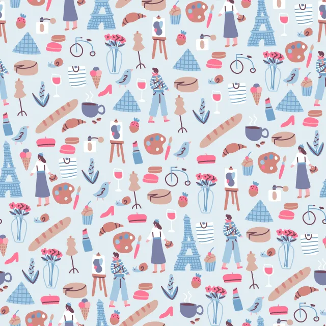 Kissen Parisian Culture