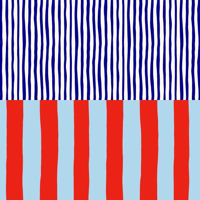 Kissen Santorini Mixed Stripes