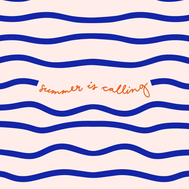 Tischset Coastal Summer is calling