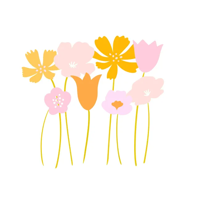 Tischdecke Happy Flowers Blumen