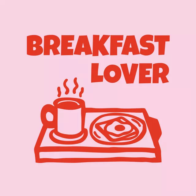 Kissen Breakfast Lover