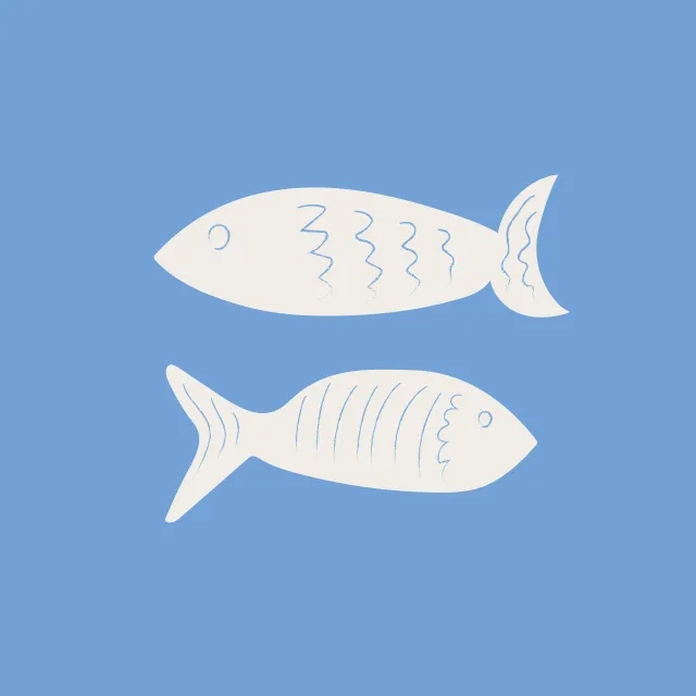 Servietten Summer Fish Light