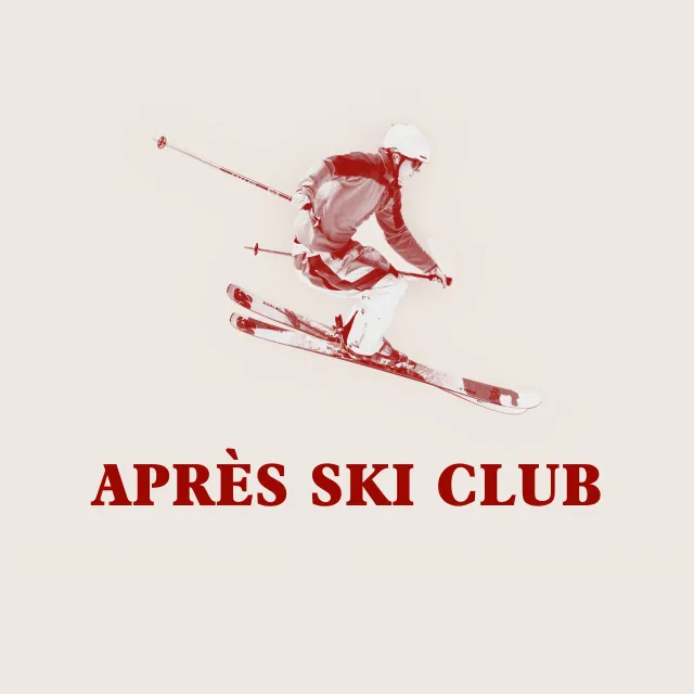 Kissen Après Ski Club Skifahrer