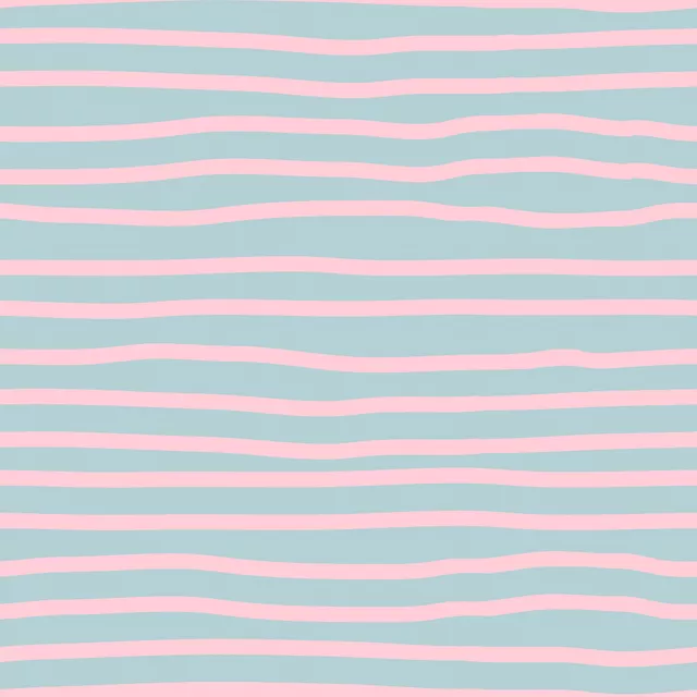 Kissen Steifen Pastell Rosa Blau