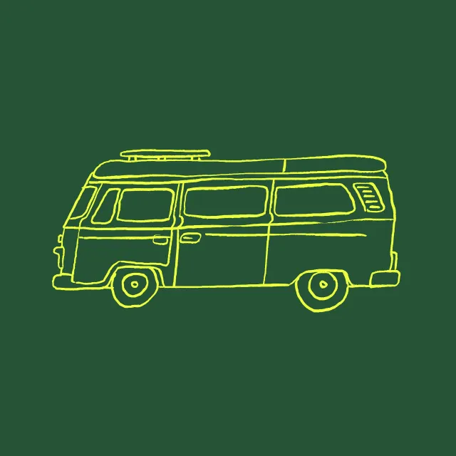 Kissen Exploring Summer Van