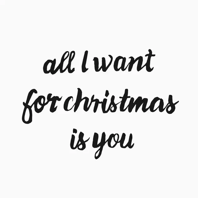 Kissen All I want for christmas