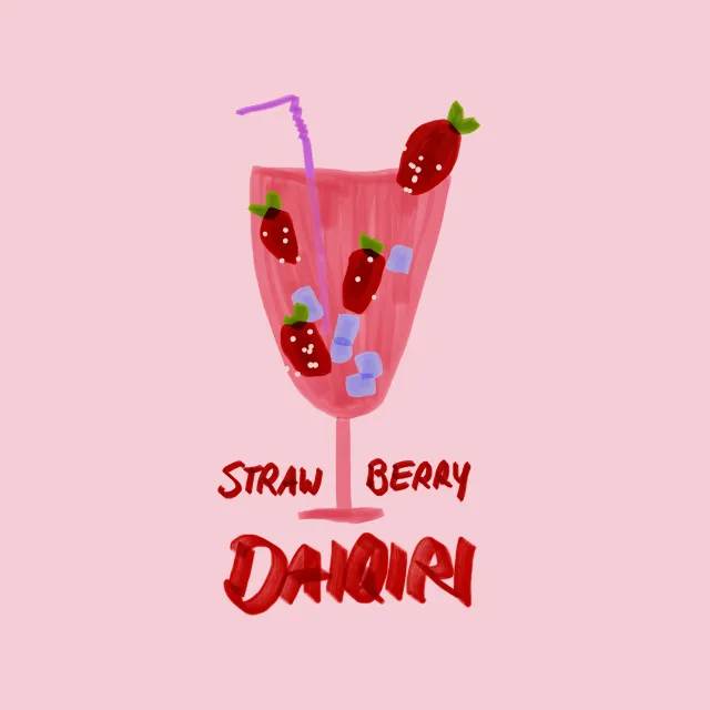 Bodenkissen Daiquiri Typo