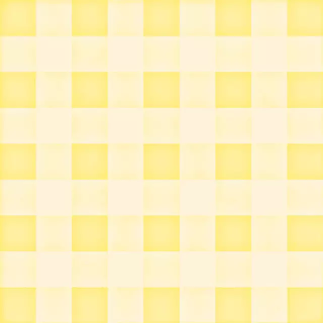 Geschirrtuch Sommer Gingham Gelb