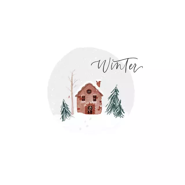 Servietten Winter Wonderland