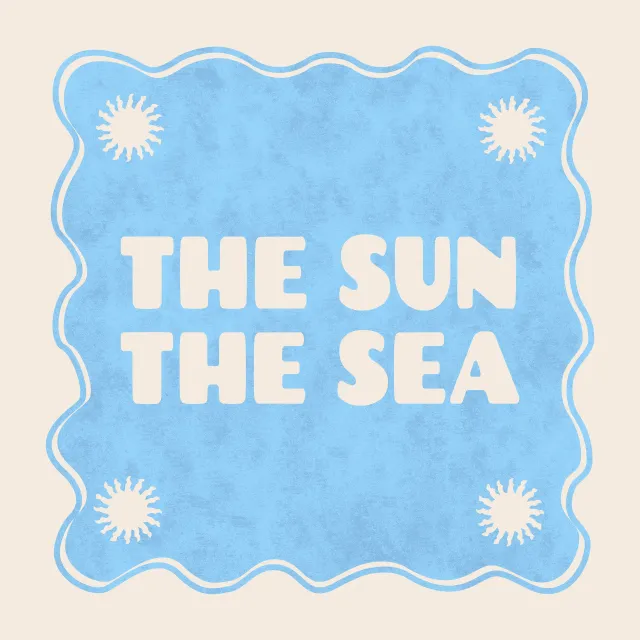 Kissen The Sun The Sea