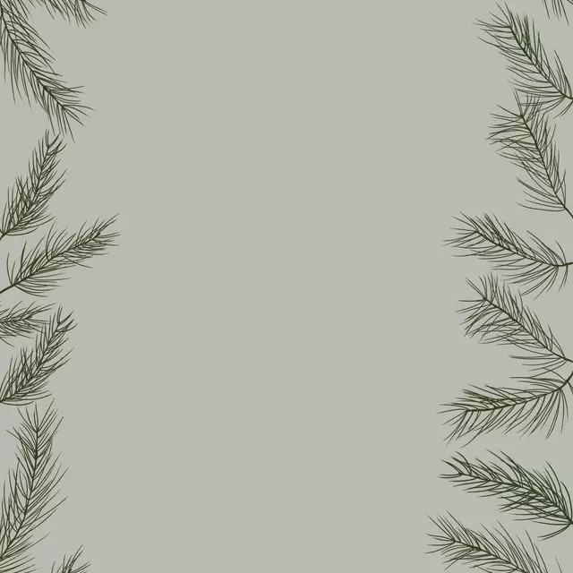 Tischdecke Tannenast 3