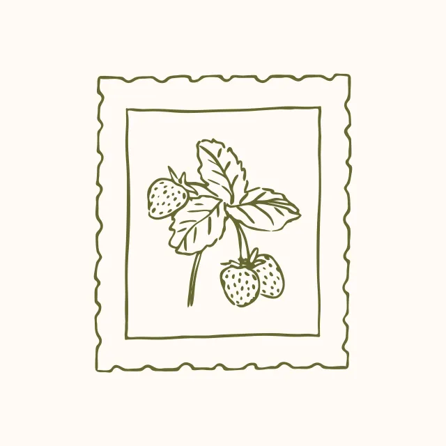 Kissen Picking Strawberries