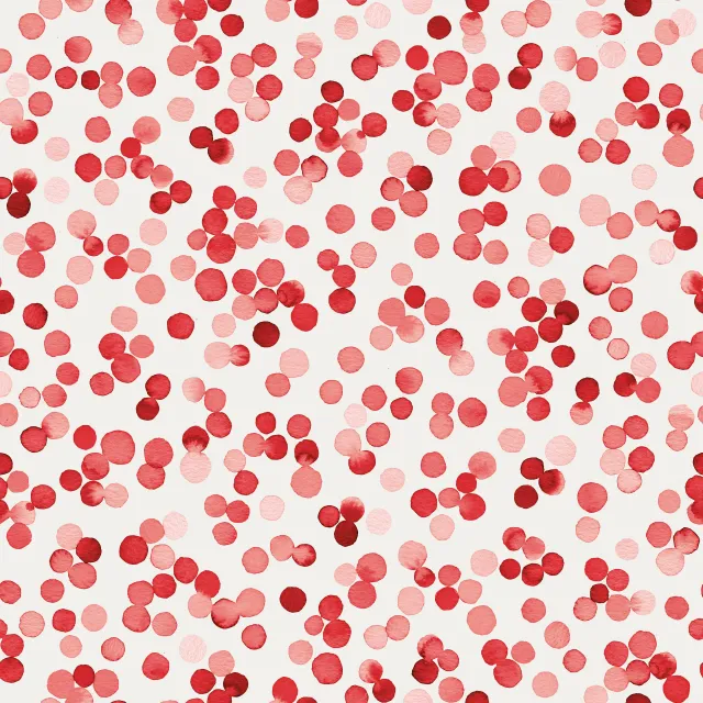 Bodenkissen Weihnachten Punkte Dots Red