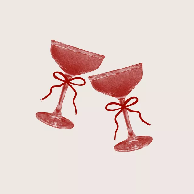 Geschirrtücher Cocktail Duo Rot