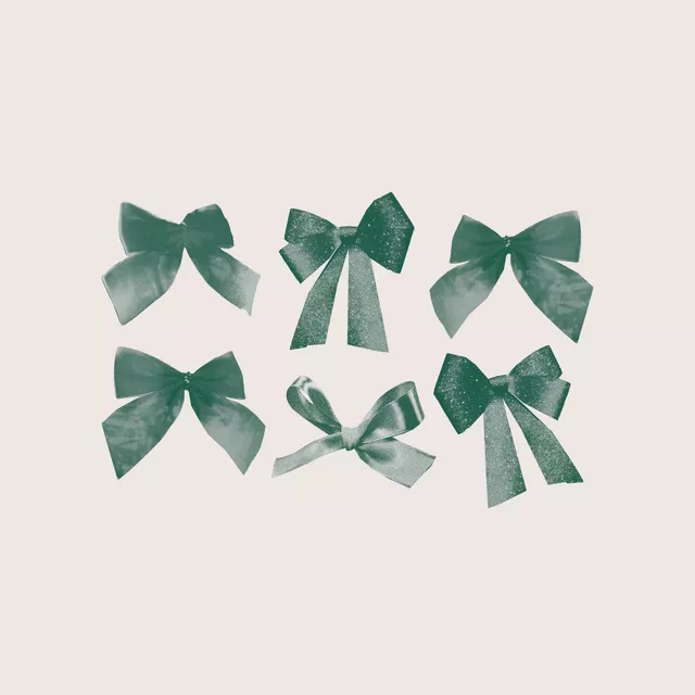 Tischdecke Schleifen Grün