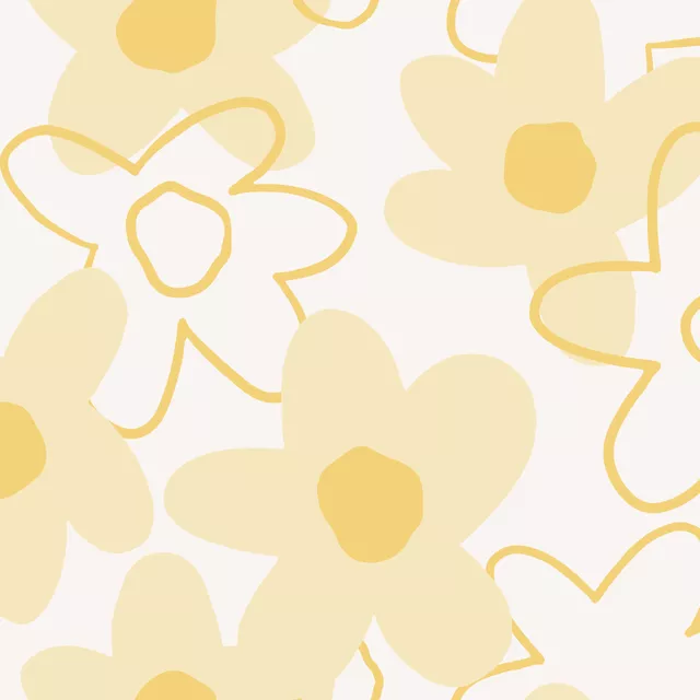 Tischläufer Spring Flower Buttermilk